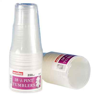 CAROLINE HALF PINT TUMBLERS 18'S X 6 (1622)