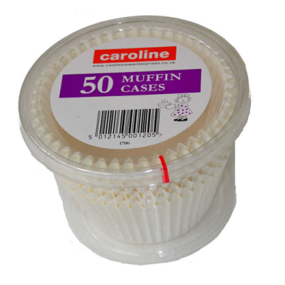 CAROLINE MUFFIN CASES 50'S X 6 (1706)