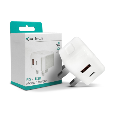 C3 PD & USB MAINS CHARGER (11253)